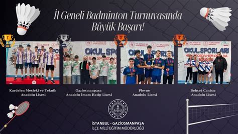 Badminton Gaziosmanpaşa.