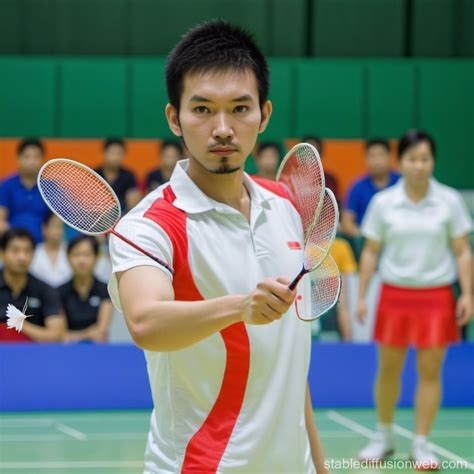 Badminton player profile.  It is used to determine the qualification fo...