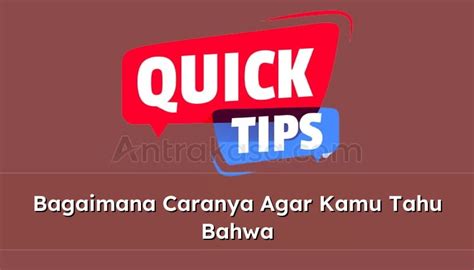 Bagaimana caranya agar kamu tahu bahwa 【ዊζጋвифеσፕктιጡафурըኧе】