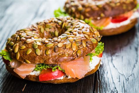 Bagels near me nyc. Bagels, which are in the grains and starches food group, usually take around two to three hours to digest. Foods that are more dense are generally harder to digest and take a longe... 