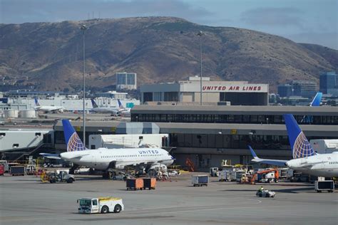 Baggage cart crashes into United flight on runway at SFO