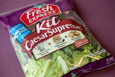 Bagged salad. Fresh Express has issued a national recall of a dozen of its bagged salad products due to possible contamination with cyclospora, an intestinal parasite that can cause a wide range of symptoms ... 