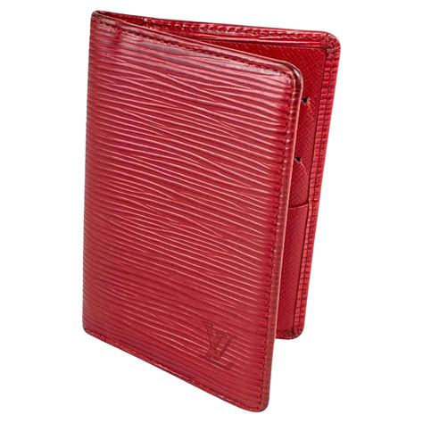 Bags Lv Red Epi Wallet Lots Of Card Holders - Poshmark