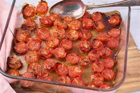 Bagte cherrytomater i ovn