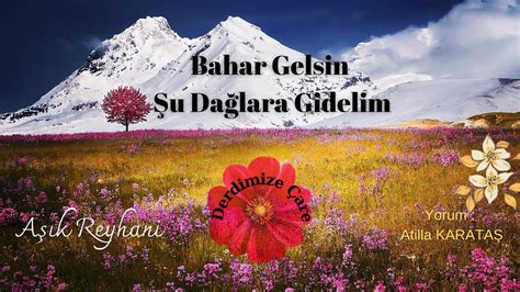 Bahar Gelsin Şu Dağlara Gideyim Şiiri Aşık Reyhani.