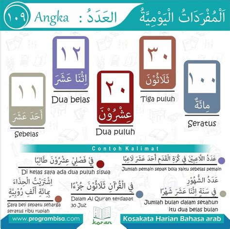 Bahasa arab enam belas - Qaamus.com