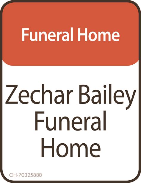 Sep 21, 2021 · Bailey Zechar Funeral Home. C