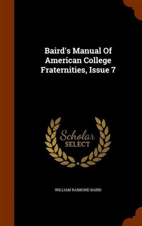 Baird s manual of american college fraternities. - Ford falcon au ii service manual.
