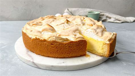 Baiserhaube nachträglich auf käsekuchen