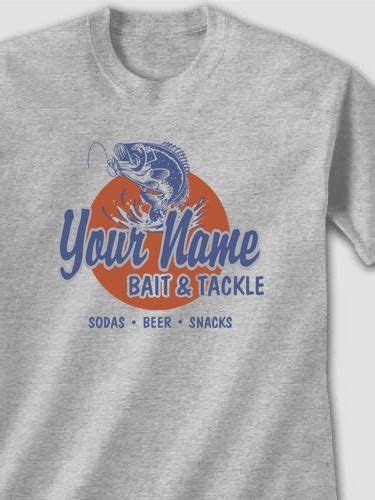 Bait and Tackle Sports Grey Items - InkPixi