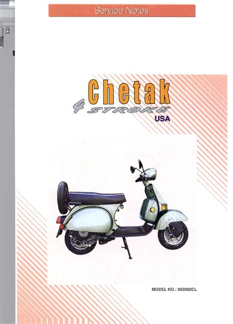 Bajaj chetak 4 stroke service workshop manual. - 2003 ford ranger flex fuel owners manual.