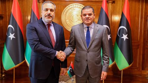 Bakan Fidan, Libya Başbakanı Dibeybe ile görüştü - Son Dakika Haberleri