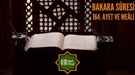 Bakara Suresi 164. Ayet Meali, Bakara 164,2:164