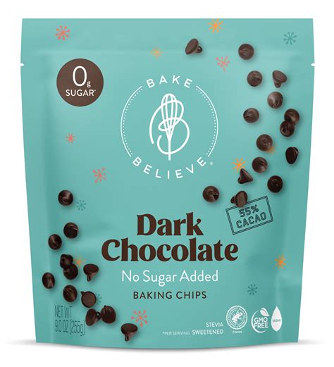 Bake Believe ,Keto-Friendly, Dark Chocolate Chips, 9 oz