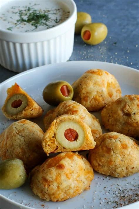 Baked Cheese Olives