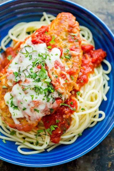 Baked Chicken Parmigiana « Clean & Delicious