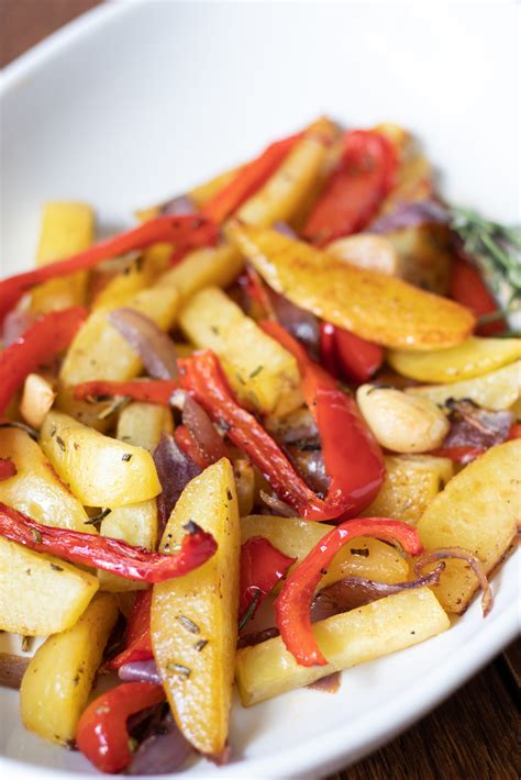 Baked Potatoes with Cheese, Onions and Bell Pepper