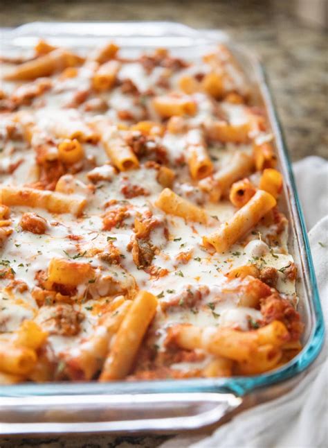 Baked Ziti with Sausage - Allrecipes