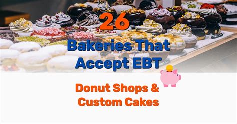 Bakeries that accept ebt. There are bakeries and stores with bakery outlets and donut shops that accept EBT food stamps. Bimbo Bakeries USA Outlet Store, Great Harvest Bread Company, Aunt Millie's Bakery Outlet, Franz Bakery Outlet Store, and Pepperidge Farm Outlet are the top bakeries that accept EBT food stamps in the country. Albertsons, Aldi, Winn-Dixie, … 