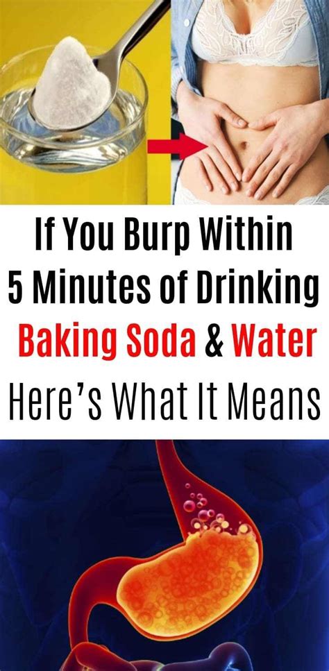 Baking soda burp - What are the benefits? - Healthy Life