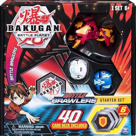 Bakugan Battle Brawlers Starter Set, Pyrus Hydorous, Collectible …