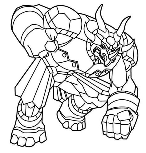 Bakugan Coloring Shee