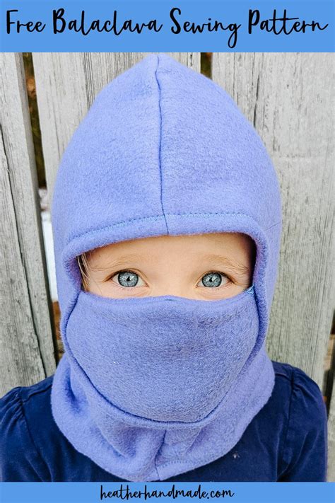 Balaclava Free Sewing Pattern