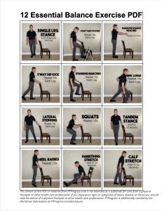 Balance Exercises Balance Exercises For Elderly Pdf