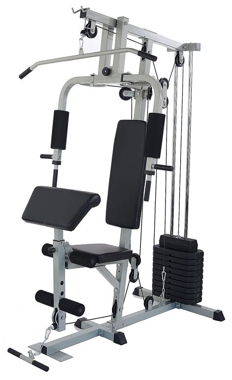 Balancefrom-home-gym-system workout-station. Get the Workout You Need with the Pro 6900 Weight System A complete home gym in a sleek silver package, the Weider Weight System 6900 delivers intense full-body workout home. This system’s design helps you create balance by assisting you in building opposing muscle groups easily and creating a solid base for serious muscle gains. 