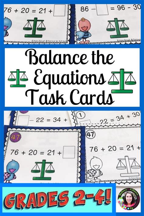 Balancing Equations can be a tough skill for students! Here is a fun and engaging set to