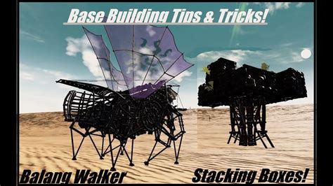 Balang + Stone Base & Building tips! How to stack boxes & Walls