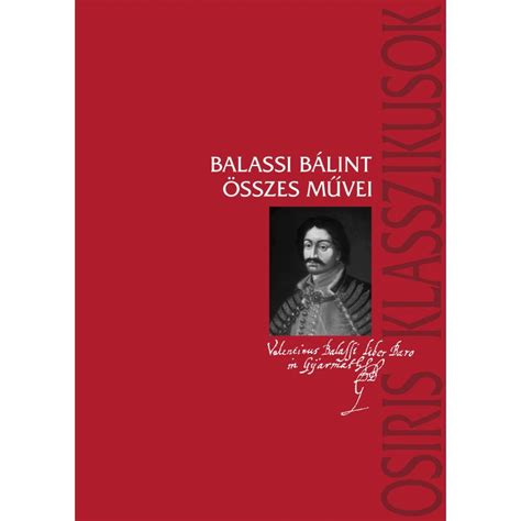Balassi Balint osszes koltemenyei