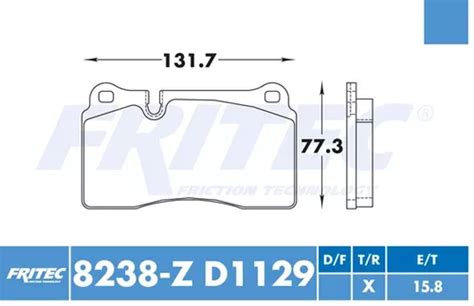 Balatas Delantero Touareg 2007 3.2l Ceramicas D1129 Fmsi