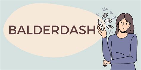 Balderdash - phrase meaning and origin