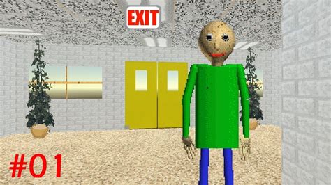 1. Easy-to-grasp mechanics. You come to school, say hi to the teacher, attend classes, and complete tasks. Everything is idyllic until you make a mistake. After that, do all you can to avoid furious Baldi. 2. Rough graphics style. It’s not super detailed, with characters having clumsy features and moves.