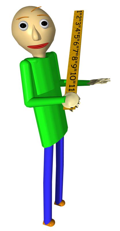  For the location, see Johnny's Store. Johnny is a character in Baldi's Basics Plus who runs his store. Johnny is a human with a design based on a 2D drawing, with pale skin, cyan long-sleeved clothing, and shaggy hair which covers his eyes. His 3D version looks different: he is in a T-pose, his mouth is wide open, he has shorter and lighter hair, and his skin is darker. In the uncompressed ... 