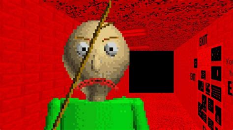 Baldi mods. Inspired by creepy/bad edutainment games from the 90s, (Sonic's Schoolhouse, I.M. Meen, 3D Dinosaur Adventure: Save the Dinosaurs), Baldi's Basics is a meta horror game that's really weird, with no real educational value to be found. Collect all 7 of the notebooks and escape the school, all while avoiding Baldi. 