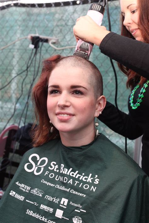Baldricks - More than 300 people lost their locks to raise money for child cancer research at Atlanta's St. Baldrick Day celebration at Ri Ra in Midtown on March 13, 2014.