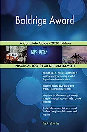 Baldrige Award A Complete Guide 2020 Edition