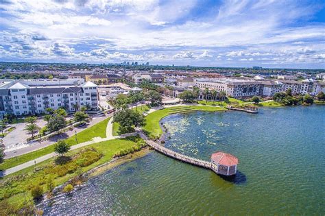 Baldwin park florida. The landscape of round lakes, wetland plantings, extensive park systems, and well designed streets creates a framework for guiding new residential, office, and retail development. Read a complete history of the site. 