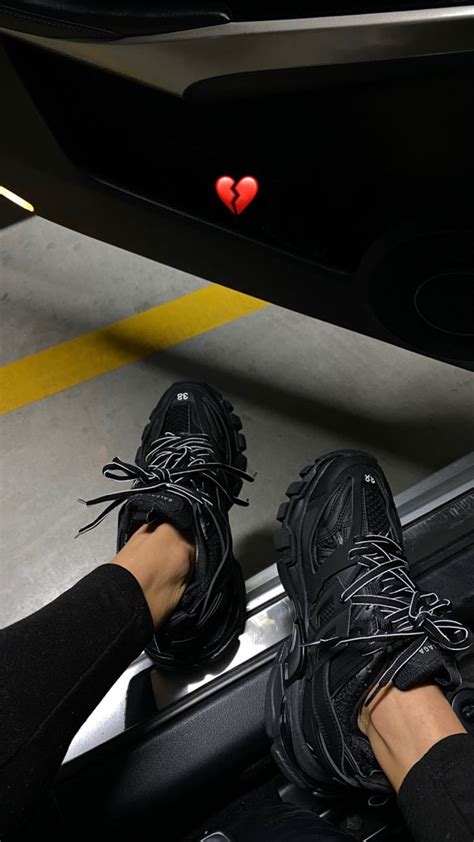 Balenciaga Track Sneakers Black: The Epitome of Street Style Chic