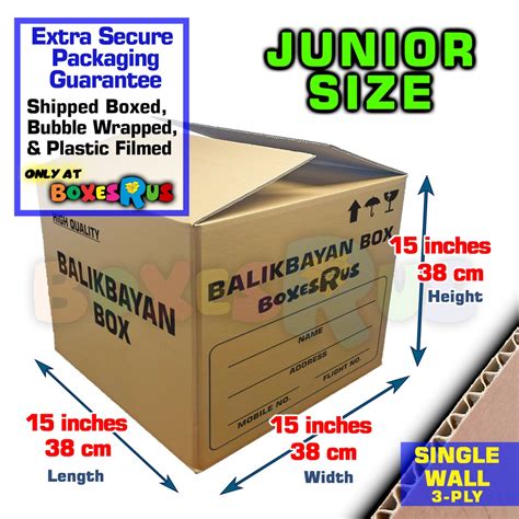 Balikbayan Box Sizes And Price