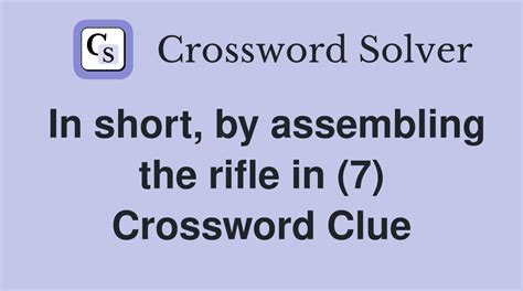 Ball (Rifle Bullet) - Crossword Clue Answers - Crossword Solver