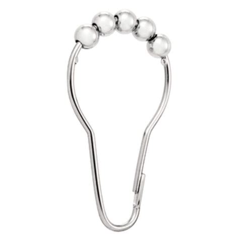 Ball Shower Curtain Rings in Chrome (12-Pack) - The …