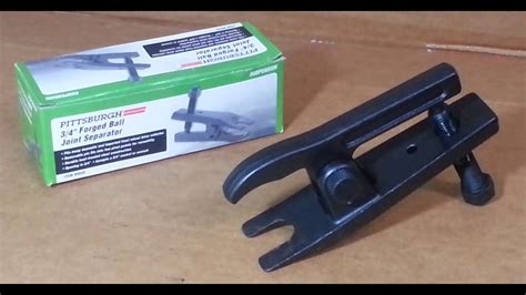 Ball joint separator harbor freight. Jul 3, 2023 · My Ball Joint Puller Review , Harbor Freight Pittsburgh 3/4" Ball Joint SeparatorIf your interested in the same set up I am affiliated with Amazon. Please se... 