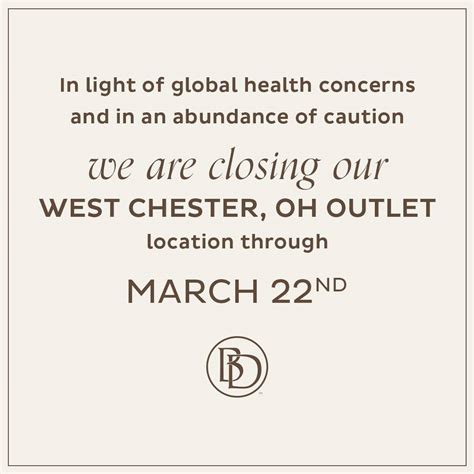 Ballard Designs - We will be closing our Ohio Outlet.