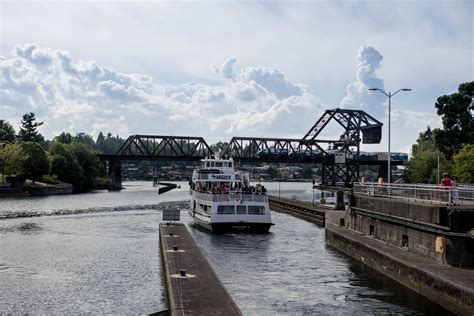 Ballard Locks Parking Park Seattle