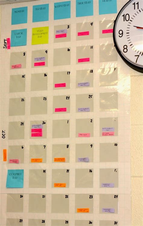 Ballin with Balling Perpetual Post It Note Calendar Post it notes