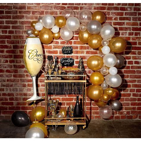 Balloon pick up party city. 1. In-store shopping only at Unavailable for store pickup. 15pc, 11in, Black, Silver & Gold Happy New Year Latex Balloons. $5.30. In-store shopping only at Unavailable for store pickup. AirLoonz Star Cluster & New Year Stars Balloon Bouquet Set, 13pc. $34.00. In-store shopping only at Unavailable for store pickup. 