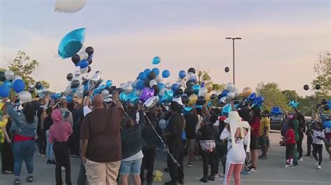 Balloon release for siblings killed on I-170